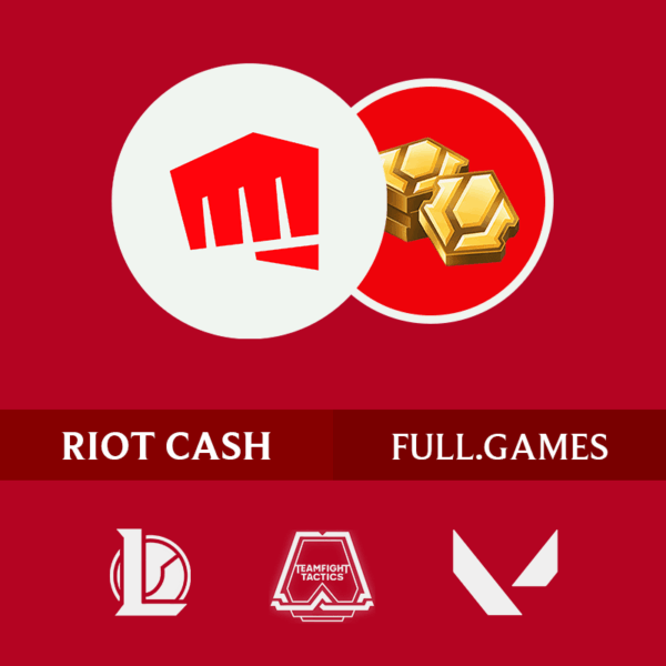 RIOTS CASH – VOUCHERS TOP UP – Tokobarang88